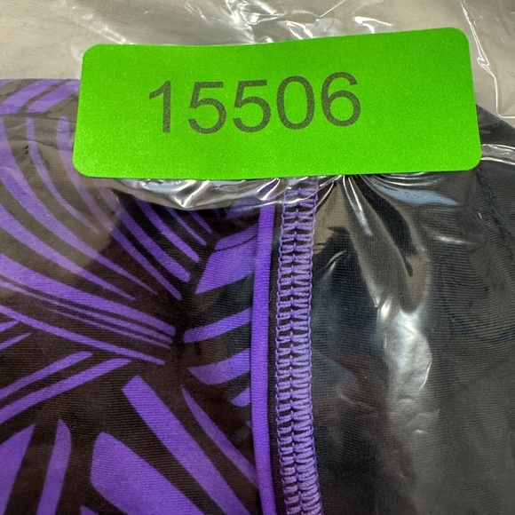 ROOTS Women's One Piece‎ Swimsuit Purple/Black Size 6 Bathing Suit Padded Cups - Picture 14 of 14